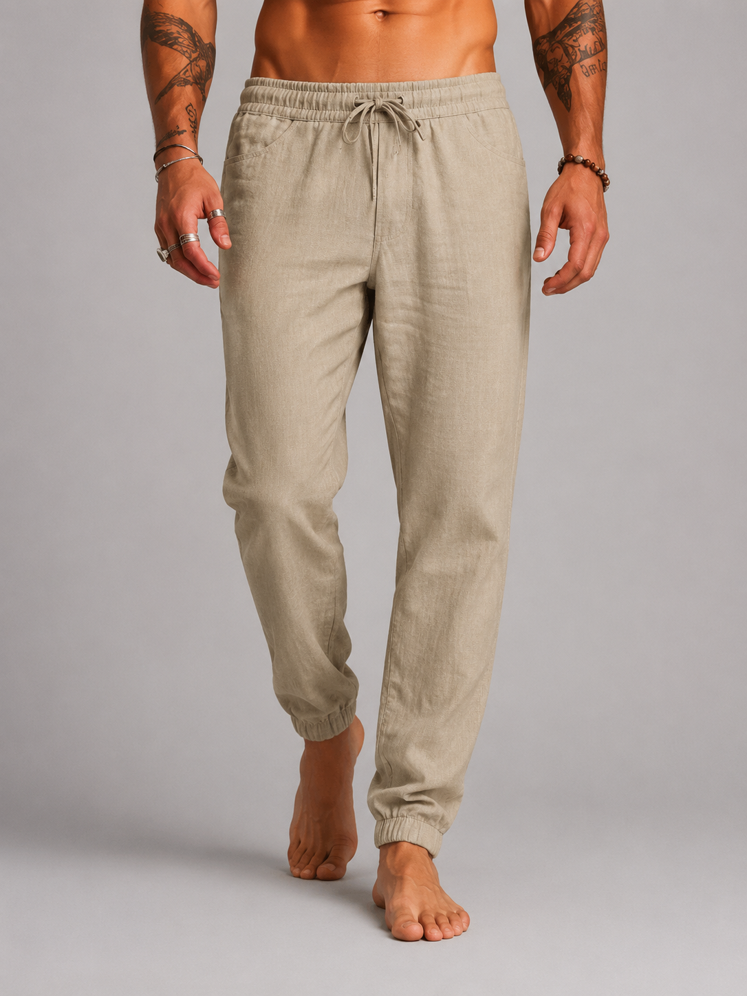 Lucca | Linen Beach Trousers